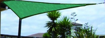 Rete vela parasole blinky emily verde triangolare mt. 3 x 3 x 3