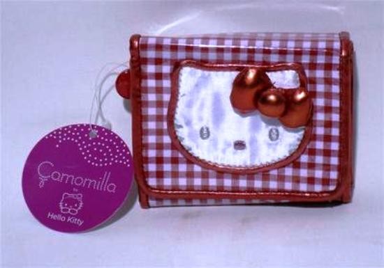 Mini portamonete portachiavi originale hello kitty sanrio bambina