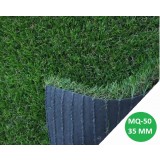 MQ 50 - Prato sintetico moquette tappeto erba finta manto erboso giardino 35 mm