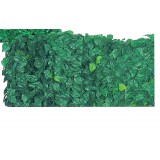 Arella rete siepe frangivista ombreggiante foglie artificiale verde h 100x200 cm