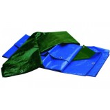 Teloni antistrappo standard bicolor blu/verde 4x6 m