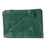Telone telo copritutto pe pesante c/occhielli verde mt 2x3 lavabile impermeabile