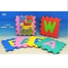 Tappeto puzzle per bambini set 5 pz gioco tappetino lettere alfabeto cm 32x32