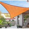 Vela ombreggiante triangolare tenda parasole telo da sole ombra giardino 3,6 m
