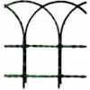 Rete ornamentale altezza 60 cm colore verde zincato e plasticato rotolo da 10 m