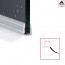 Guarnizione box doccia profilo ricambio trasparente pvc vetro spessore 6-8 mm